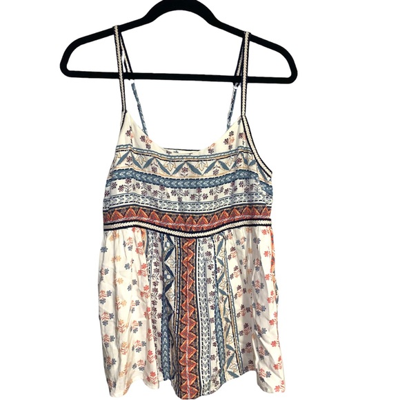 Urban Outfitters Tops - Urban outfitters, skies are blue, boho braided, open back tank, Small